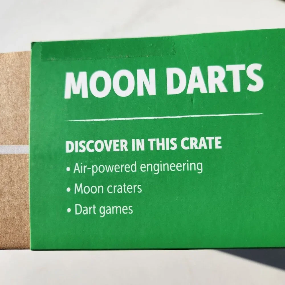 NEW KiwiCo Kiwi Co. Moon Darts Nerf Science Kit STEM DIY Craft Set Solar System